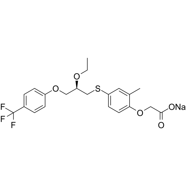 Seladelpar sodium salt (MBX-8025 sodium salt; RWJ-800025 sodium salt) 3026272-26